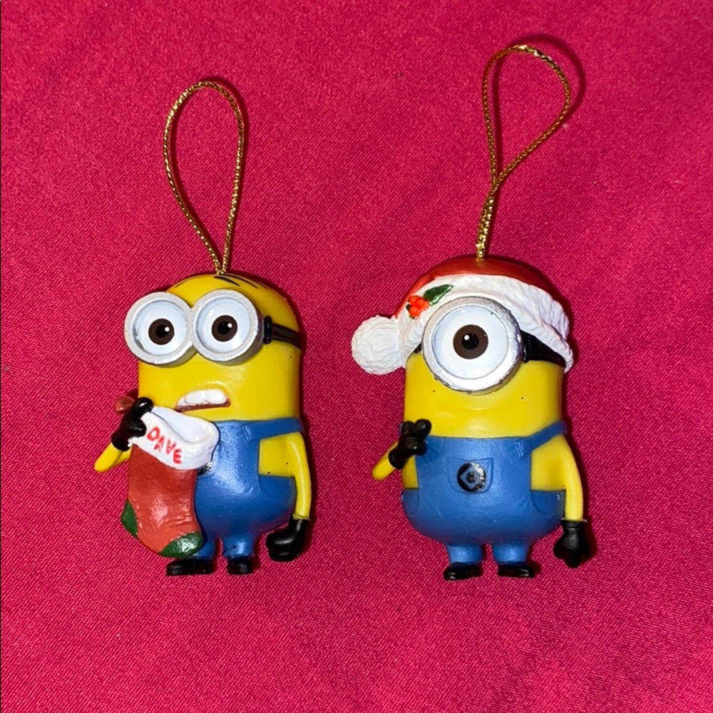 Minion Christmas ornaments